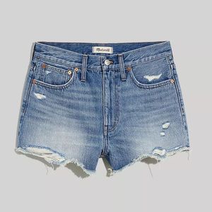 Madewell Relaxed Denim Shorts Renfield Wash 26